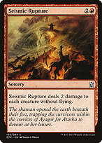 Seismic Rupture - Dragons of Tarkir