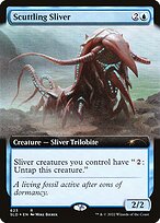 Scuttling Sliver - Secret Lair Drop - Extended Art