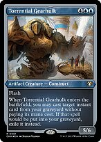 Torrential Gearhulk - Commander Masters - Etched Foil