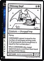 Chimney Goyf - Mystery Booster Playtest Cards 2019