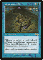 Veiled Crocodile - Urza's Saga