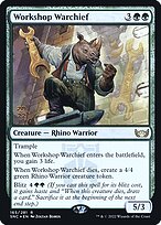 Workshop Warchief - Streets of New Capenna Promos - Promo Foil