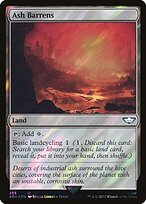 Ash Barrens - Warhammer 40,000 Commander - Surge Foil