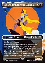 Syr Vondam, Sunstar Exemplar - Edge of Eternities - Borderless