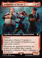 Avalanche of Sector 7 - Final Fantasy Commander - Extended Art