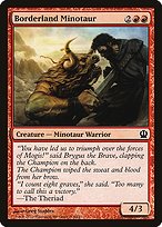 Borderland Minotaur - Theros