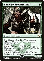 Warden of the First Tree - Fate Reforged Promos - Promo Foil