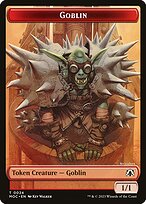 Goblin - March of the Machine Commander Tokens