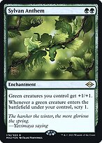 Sylvan Anthem - Modern Horizons 2 Promos - Promo Foil