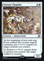 Sunstar Chaplain - Edge of Eternities Promos