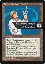Armamento de Tawnos (Tawnos's Weaponry) - Fourth Edition Foreign Black Border
