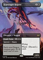 Scavenger Regent // Exude Toxin - Tarkir: Dragonstorm - Borderless