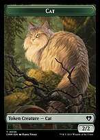 Cat - Commander Masters Tokens