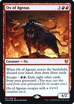 Ox of Agonas - Theros Beyond Death Promos - Promo Foil