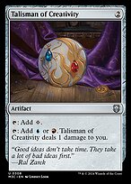 Talisman of Creativity - Modern Horizons 3 Commander