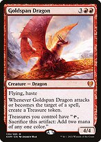 Goldspan Dragon - Kaldheim