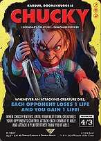 Chucky // Chucky (Kardur, Doomscourge // Kardur, Doomscourge) - Secret Lair Drop