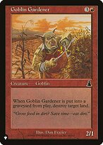 Goblin Gardener - The List