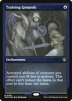 Training Grounds - March of the Machine: The Aftermath - Etched Foil