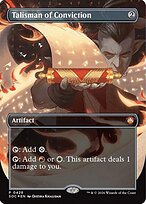 Talisman of Conviction - Secrets of Strixhaven Commander - Borderless