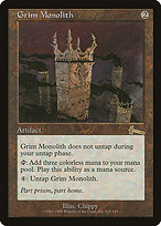 Grim Monolith - Urza's Legacy