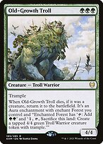 Old-Growth Troll - Kaldheim Promos