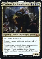 Thalia and The Gitrog Monster - March of the Machine Promos - Promo Foil