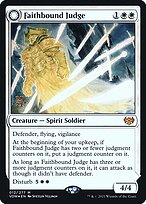 Faithbound Judge // Sinner's Judgment - Innistrad: Crimson Vow Promos - Promo Foil