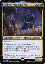 Ramses, Assassin Lord - Dominaria United Commander