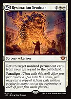 Restoration Seminar - Secrets of Strixhaven