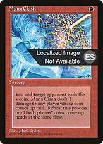 Choque de maná (Mana Clash) - Fourth Edition Foreign Black Border