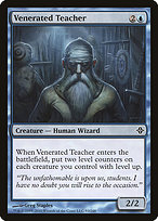 Venerated Teacher - Rise of the Eldrazi