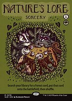 Nature's Lore - Secret Lair Drop - Borderless
