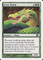 Craw Wurm - Eighth Edition