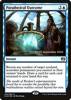 Paradoxical Outcome - Kaladesh Promos - Promo Foil