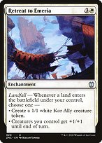 Retreat to Emeria - Zendikar Rising Commander