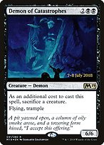 Demon of Catastrophes - Core Set 2019 Promos - Promo Foil