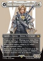 Dion, Bahamut's Dominant // Bahamut, Warden of Light - Final Fantasy - Surge Foil, Borderless