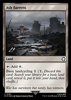 Ash Barrens - Fallout - Surge Foil