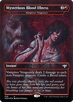 Mysterious Blood Illness (Vampires' Vengeance) - Innistrad: Crimson Vow - Borderless