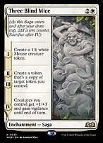 Three Blind Mice - Wilds of Eldraine Promos