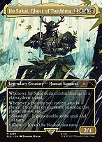 Jin Sakai, Ghost of Tsushima - Secret Lair Drop - Borderless