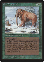 War Mammoth - Limited Edition Beta