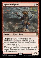 Agate Instigator - Bloomburrow Commander