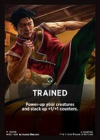 Trained - Marvel Super Heroes Jumpstart Front Cards