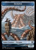 Octopus - Bloomburrow Commander Tokens