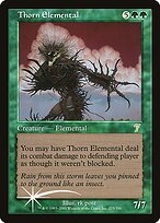 Thorn Elemental - Seventh Edition - Promo Foil