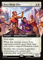Dora Milaje Elite - Marvel Super Heroes Commander - Extended Art