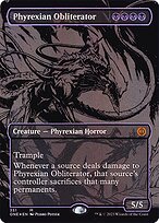 Phyrexian Obliterator - Phyrexia: All Will Be One - Oil Slick