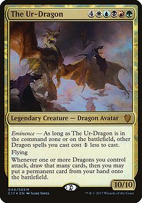 The Ur-Dragon - Commander 2017 Oversized - Promo Foil